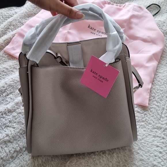 Kate Spade Knotted Tote Authentic - Picture 3 of 6